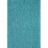 Muratap Loca shaggy vloerkleed turquoise hoogpolig- 200x290 cm