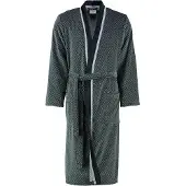 Cawö Badjas Cawö 4839 Kimono Men Donkergrijs