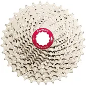 Sunrace Cassette Csmx 10s 11-36t Aluminium Zilver/rood