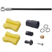 Shimano ZEE SM-BH90-SBS Hydraulische Remleiding 1700 mm – Straight-Banjo Aansluiting – Voor ZEE M640 Schijfrem – Inkortbaar – Zwart