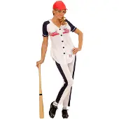 E-Carnavalskleding.nl Honkbal kostuums voor dames voor carnaval