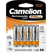 Camelion Rechargeable NimH AA/HR6 2700mAh blister 4
