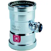 Viega Prestabo XL T-stuk 1118XL 76,1x28x76, 1 mm, verzinkt