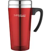 Thermos Soft Touch travel mug - 420 ml - rood