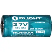 Olight RCR123A Li-Ion Batterij 650 mAh Oplaadbaar