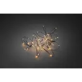 Konstsmide Draadverlichting - led kerstverlichting binnen - 50 lampjes - 4.9 mete