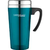 Thermos Soft Touch travel mug - 420 ml - turkoois