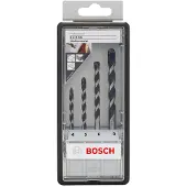 Bosch profiline borenset 4-delig 2608p00120