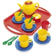 Dantoy Teeservice auf Tablett