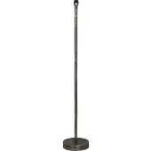 Light & Living Vloerlamp Ø25,5x140 cm UNDAI donker ruw nikkel