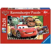 Ravensburger Puzzle Nouvelle aventure - Cars 2 Ravensburger 2 x 24 pièces