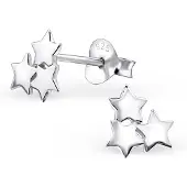 Montebello Oorbellen Adrine - Dames - 925 Zilver - Ster - ?7 mm