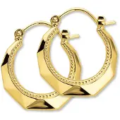 Trendjuwelier huiscollectie 4014830 Gouden oorringen 16.8 mm