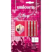 Unicorn Dartpijlen Autograph Zilver - Roze - Wit 0,26