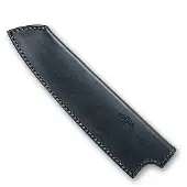 Nesmuk leren messenhouder 21 cm, koksmes, antraciet, LSS1401