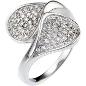 Orphelia Dames 925 Sterling Zilveren Ring - Zilver ZR-3664