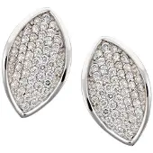 Orphelia Dames 925 Sterling Zilveren Oorbellen - Zilver ZO-5940