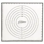 Patisse Profi bakmat antislip met bakinfo siliconen wit 42x39 cm