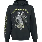 Metallica Trui met capuchon - ...And Justice For All - S tot 5XL - voor Mannen - zwart - Maat S