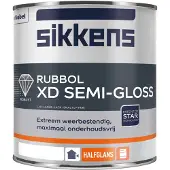 Sikkens Rubbol XD Semi Gloss - Op Kleur Gemengd - 2,5L - Lak