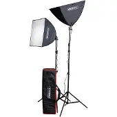 Caruba All in 1 Lichtset (Softbox / LED)