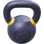 Lifemaxx Crossmaxx Kettlebell - Gietijzer met Poedercoating - 16 kg
