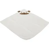 Pippi badcape 83 x 83 cm wit