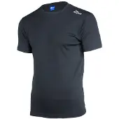 Rogelli Promo Sportshirt Heren - Hardloopshirt Korte Mouwen - Zwart - Maat XXL