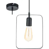 Eglo Hanglamp Bedington Square zwart