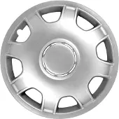 Autostyle 4-Delige Wieldoppenset VAN 16-inch zilver