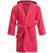 Badrock Kinderbadjas roze 10-12 jaar