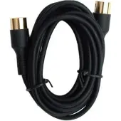Cavus 8-pins DIN Powerlink PL8 kabel voor B&O / zwart - 3 meter