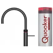 Quooker PRO3 Fusion Round Black 3in1