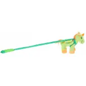 Toi-Toys duwstok eenhoorn 25 cm groen