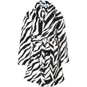 Badrock Kinderbadjas zebra maat S(5-6jaar)