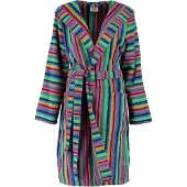 Cawö Badjas 7049 Kort Capuchon Women Multi-32 / 34