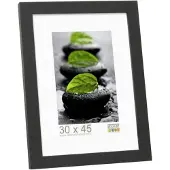 Deknudt Fotolijst - Zwart - S44CF2 - Voor foto: 30x45 cm