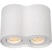 Lucide TUBE - Plafondspot - 2xGU10 - Wit