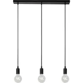 TRIO FIX - Hanglamp - 3xE27 - Zwart