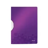 Leitz Wow Klemmap Colorclip, Ft A4, Paars