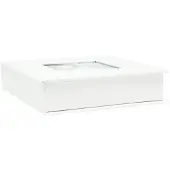 Deknudt Fotoalbum - - S66DJ4 - Leer of Kunstleer - 8 x 8 cm - Wit