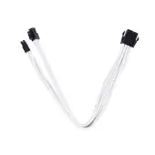 Silverstone ATX Extension 8-8(4+4)Pin weiss