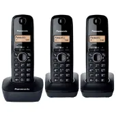 Panasonic DECT KXTG1613BLH Trio Black