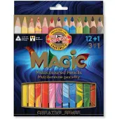 Koh-I-Noor Kleurpotloden Koh-i-Noor Jumbo Magic doos 13 kleuren