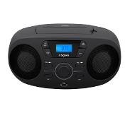 Bigben Interactive Bigben Draagbare CD-Speler met USB, MP3 en Disco LED Verlichting - Zwart