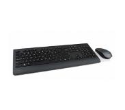 Lenovo 4X30H56800, Volledige grootte (100%), Draadloos, RF Draadloos, AZERTY, Zwart, Inclusief muis