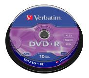 Verbatim DVD+R 4,7 GB 10 Pack Spindle