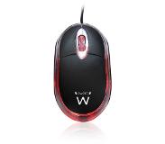 Ewent EW3174 muis Ambidextrous USB Type-A Optisch 1000 DPI