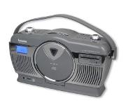 Steepletone radio-cd Bluetooth Steepletone Stirling 4 grijs