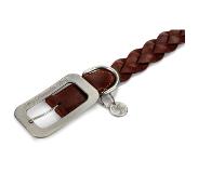 Designed By Lotte - Hondenhalsband - Bruin - 70 cm x 40 mm